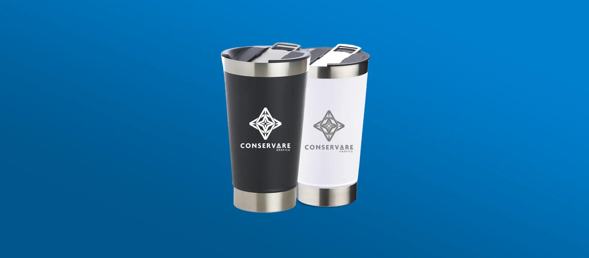 Copo Térmico 500ml com Abridor - imagem 1
