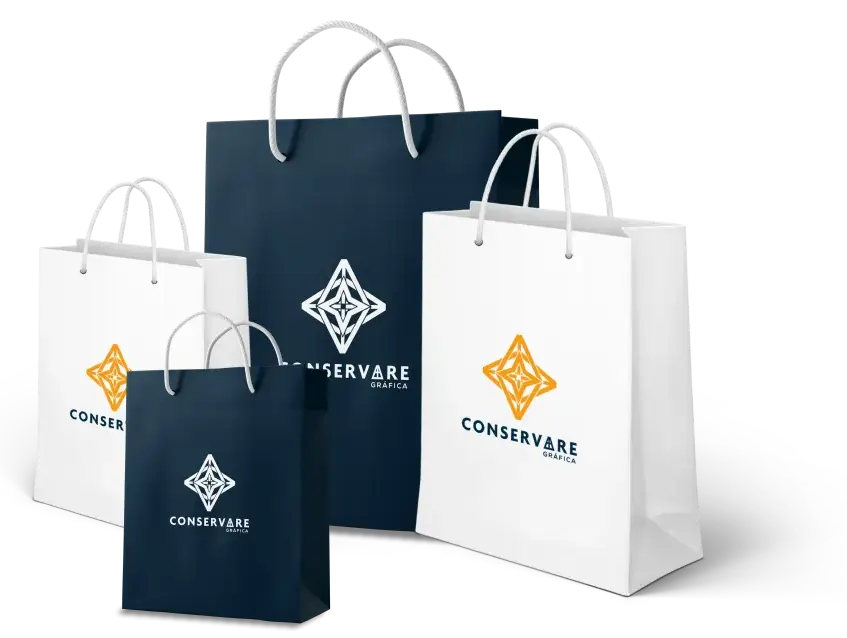 Sacola de Papel Personalizada Offset